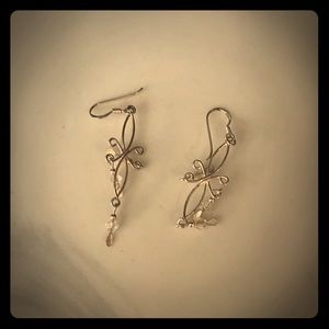 Sterling silver earrings
